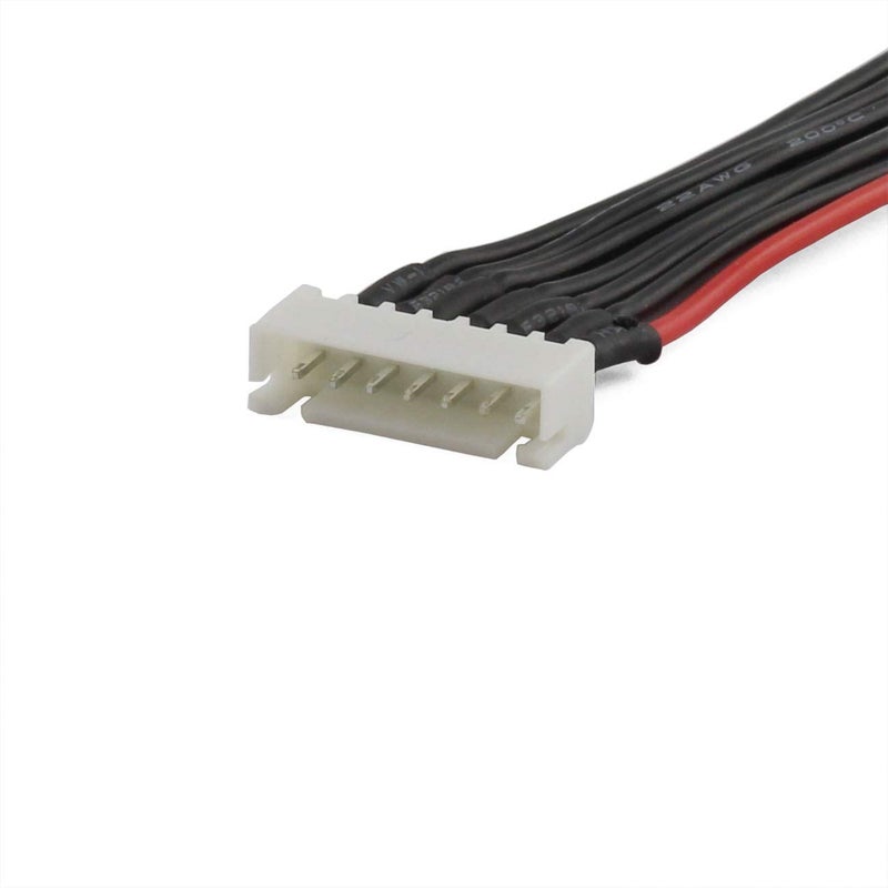 RuiLing 2pcs 15cm JST-XH 6S LiPo Balance Power Cable Connector 22AWG Extended Charging Wire Male Female Plug for RC Drone FPV Quadcopter Rechargeable Lipo Battery Charger DIY - Image 5